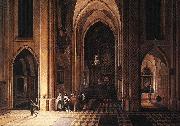 NEEFFS, Pieter the Elder Interior of a Church ag France oil painting reproduction